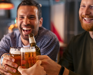 Spaß beim Biertasting